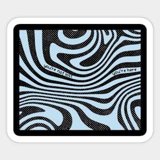 Funny Abstract Pattern Sticker